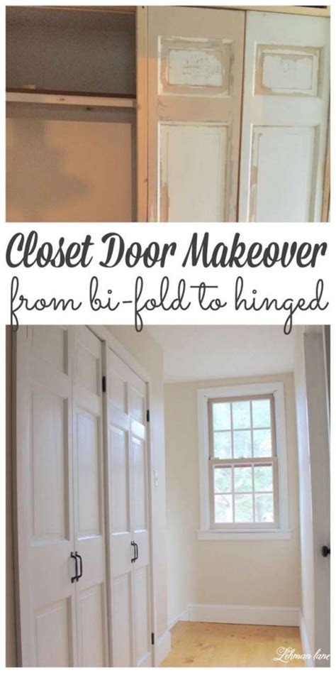 How do you install a closet door? DIY Bi-Fold Closet Door Makeover on a Budget in 1 Day ...