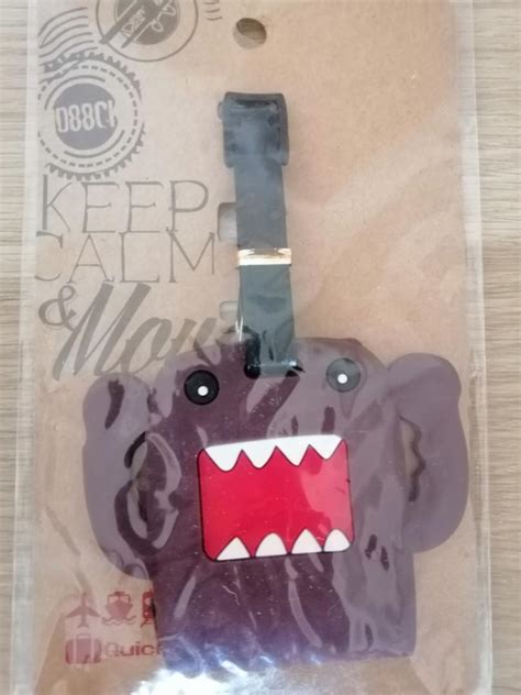 DOMO Monster Luggage Tag Hobbies Toys Travel Luggage On Carousell