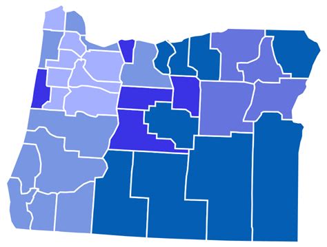Fileoregon Counties By Date Of Establishmentsvg Wikimedia Commons