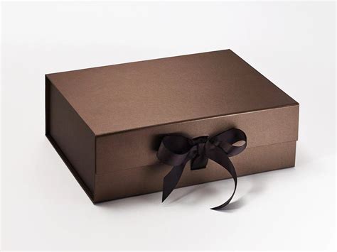 Wholesale T Boxes Bronze A4 Luxury T Box Photography Packing
