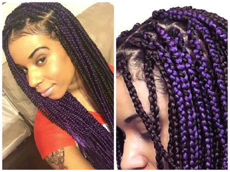 African & african american braids. 1 Simple Way You Can Limit Breakage While Wearing Box Braid Extensions