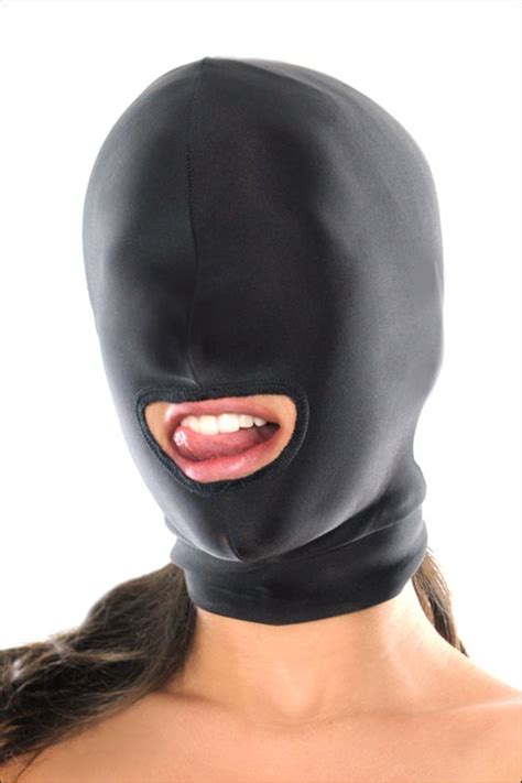 Unisex Spandex Open Mouth Hood Vawn And Boon Pvc