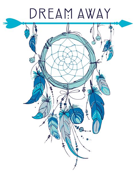 Dream Catcher Typography Wall Art Southern Whimsical