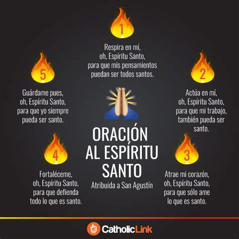 Oración Al Espíritu Santo Por San Agustín Catholic Link