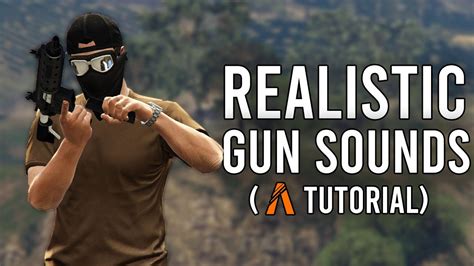 How To Install Customrealistic Gun Sounds Into Fivem Gta 5 Rp 2021