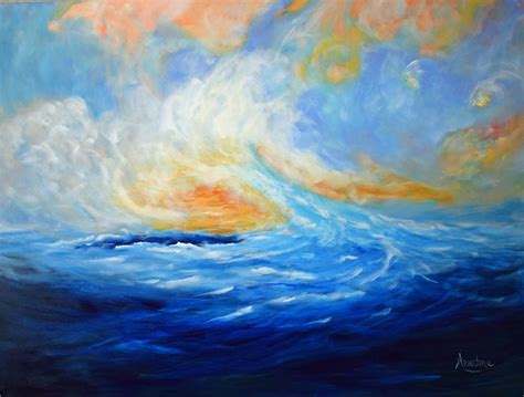 Contemporary Artists Of Florida Impressionistic Contemporary Seascape