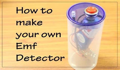 How To Make Your Own Emf Detector Bjt As A Switch Make It Yourself