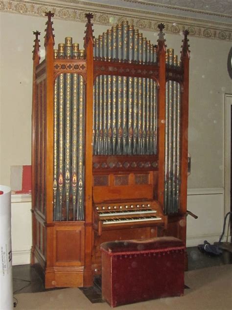 The Completed And Restored Organ Back At Erddig Goetze And Gwynn
