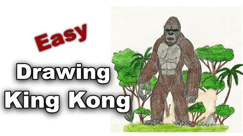 Kong Drawing Images Kong King Gorilla Tattoo Tattoos Deviantart