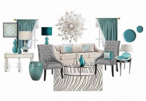 20 Grey And Teal Living Room Ideas Pimphomee