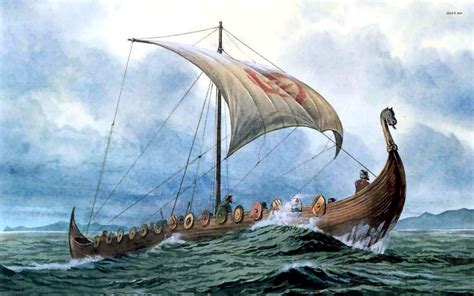 Viking Ship Wallpapers Hd Wallpaper Viking Ship Viking Boat Viking