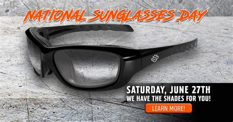 We are staffing up for a record season, training and increasing our inventory. National Sunglasses Day | Rawhide Harley-Davidson