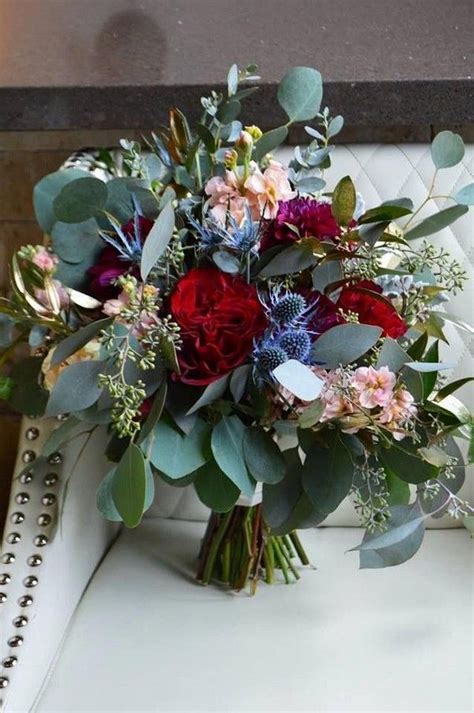22 dark teal and burgundy wedding ideas for fall 2023 bridal bouquet blue wedding bouquets
