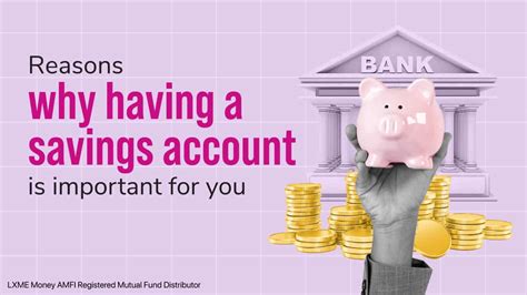 Reasons Why Saving Account Is Important For You