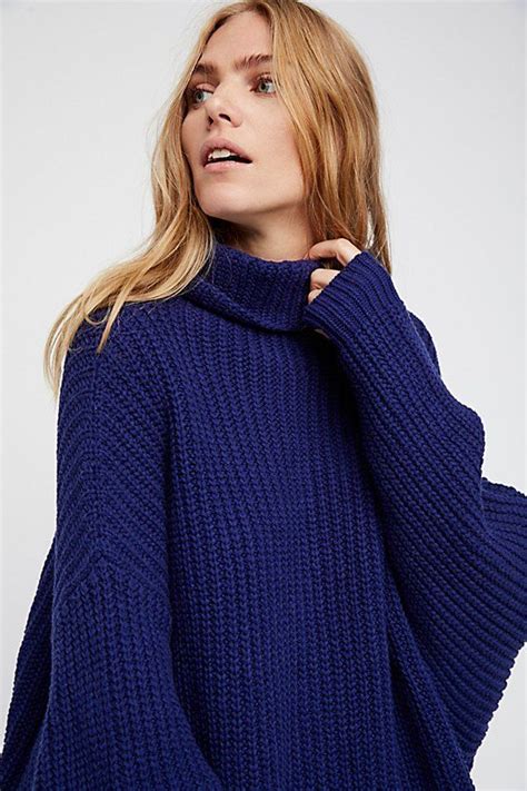 Swim Too Deep Pullover In 2021 Oversized Turtleneck Sweater Cozy Womens Sweaters Pullover