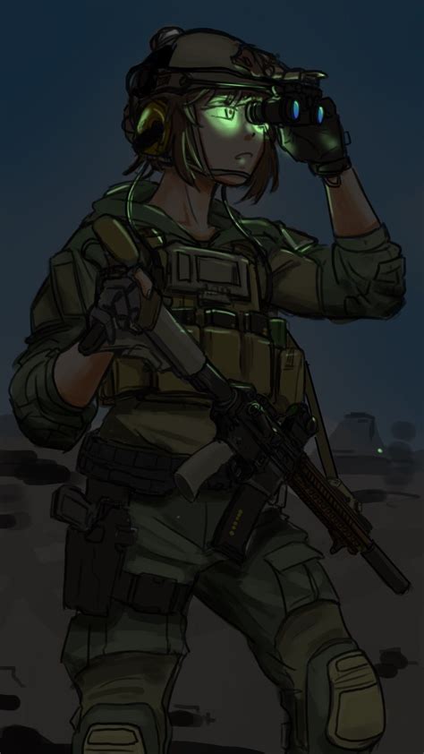 Anime Military Military Girl Cool Anime Pictures Cute Anime Pics