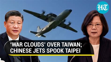 Taiwan Fears War As China Flies 36 Fighter Jets Anti Submarine Planes