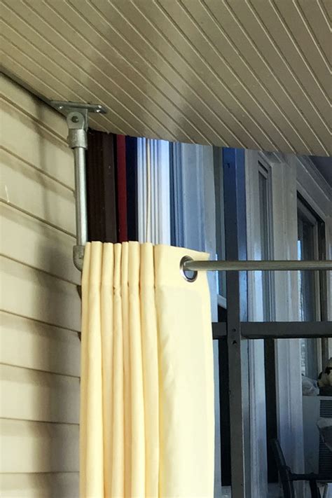 How Do You Hang Curtains On A Sloped Ceiling