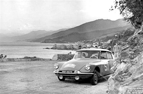 1960 Tour De Corse Citroen Ds19 Of Cots