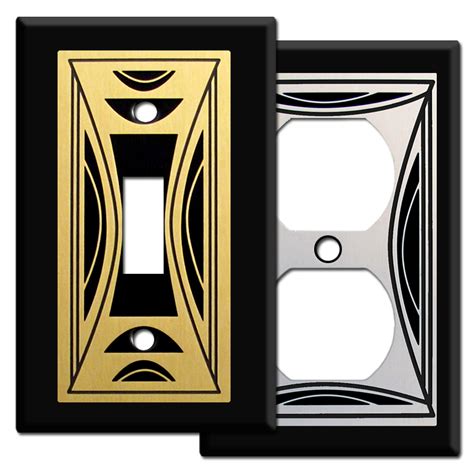 Milano Modern Light Switch Wall Plates In Ivory Kyle Design