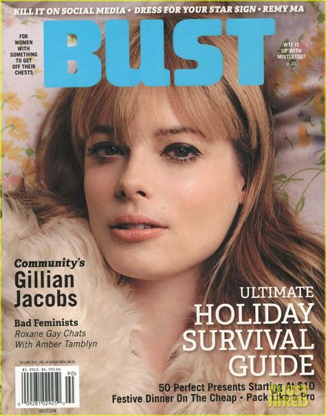 Gillian Jacobs Talks About Being A Feminist In Bust Magazine Photo