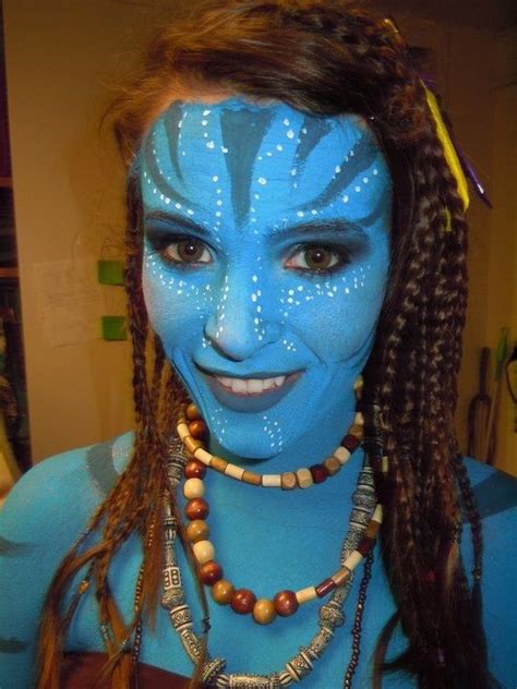 Neytiri From Avatar Avatar Halloween Costume Cool Halloween Makeup