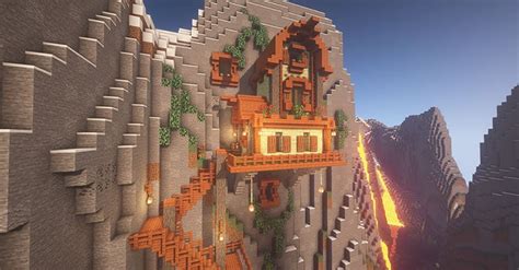 House Built Into Hill Minecraft Aleen Petrie