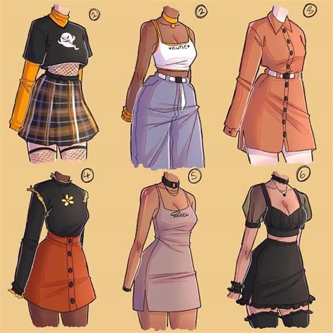 Anime Clothes Designs