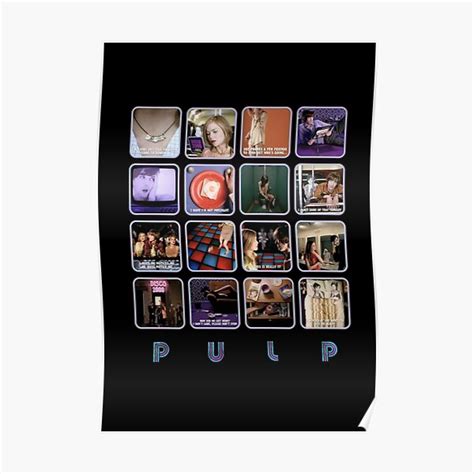 Pulp Disco 2000 Poster For Sale By Radiodesigns Redbubble