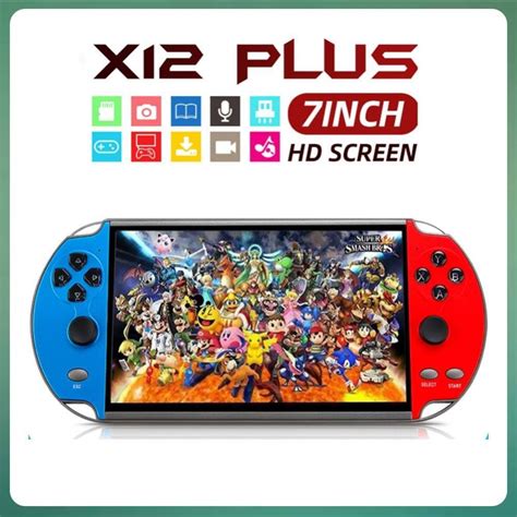 X12 Plus 7inch Retro Game Video Gaming Video Game Consoles Others On