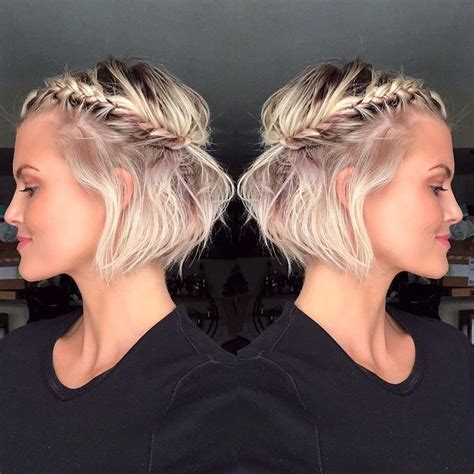 Krissa El Saden Sur Instagram Messy Short Hair With Layers