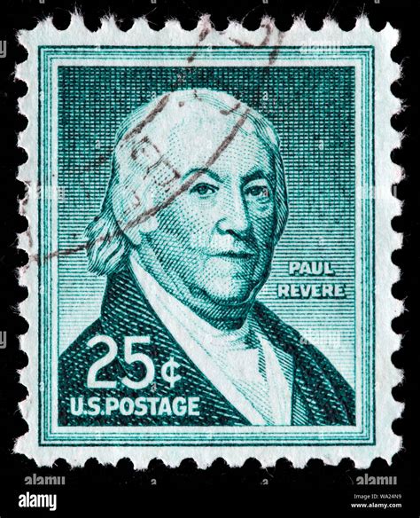 Paul Revere 1735 1818 American Silversmith And Engraver Postage