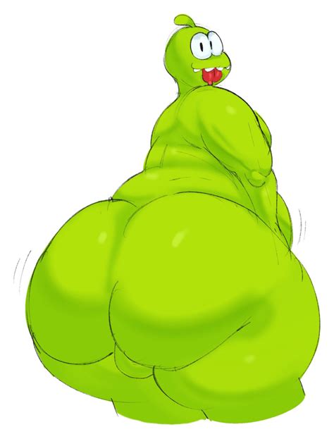 Rule 34 Ass Big Ass Bubble Butt Butt Curvy Figure Cut The Rope Green