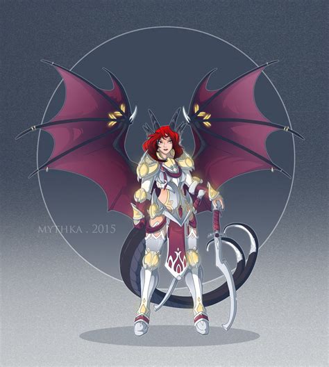 Dragon Human Hybrid Girl