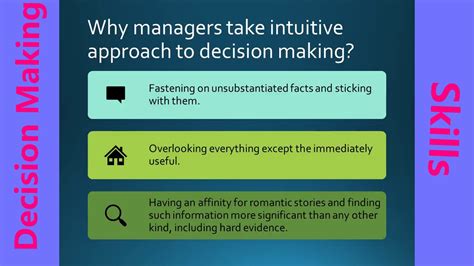 Decision Making Skills Intuitive Rational And Satisficing Approach