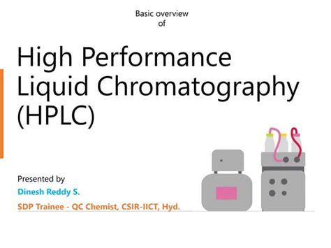 Hplc High Performance Liquid Chromatography Basic Overview Iict