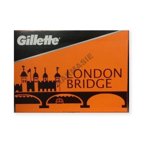 Gillette London Bridge Pack Of 100 Razor Blades