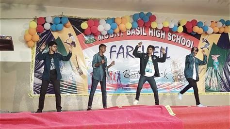 Mass Rajaa Song Dance By 9th Class Boys Mbhs Farewell Day