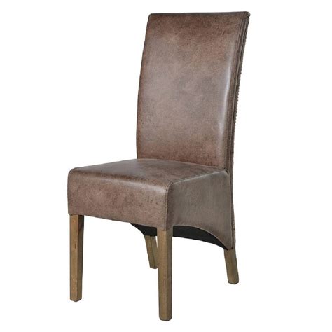 High quality dining chairs should add something special to a dining room or dining area. Rattan And Faux Leather High Back Dining Chair By The ...