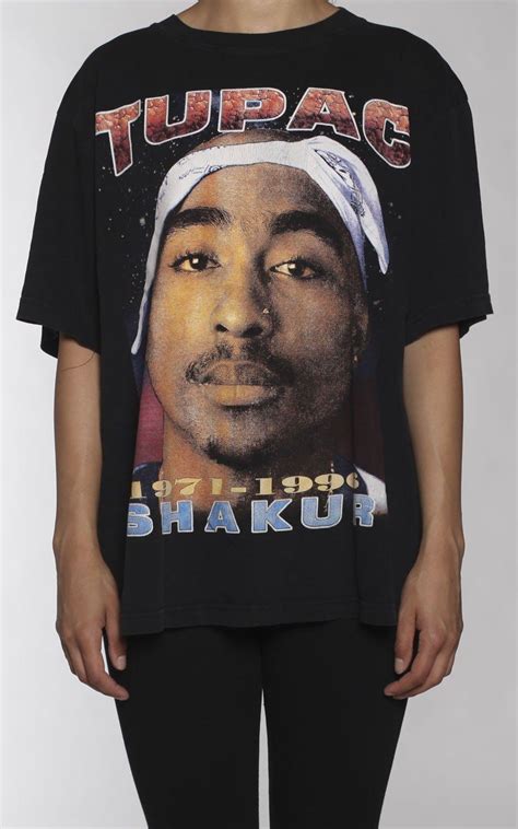 Vintage Tupac 2pac Shakur Rap Tee Vendor Frankie Collectivetype