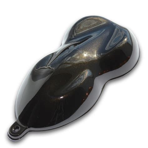 Using our lower priced flip pearls, you can save money on a color shifting custom paint job. Black Gold Pearl Basecoat Clearcoat Car Paint Kit