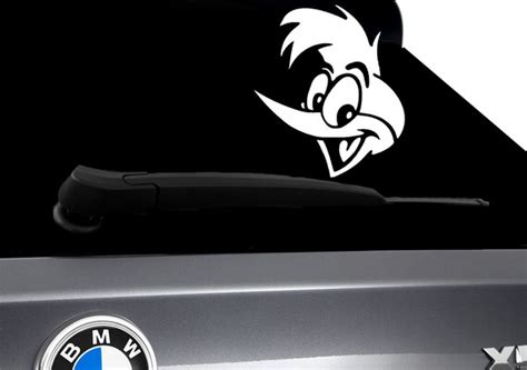 Woody Woodpecker Inspired Car Decal Cartoon Vinyl By Stormpass