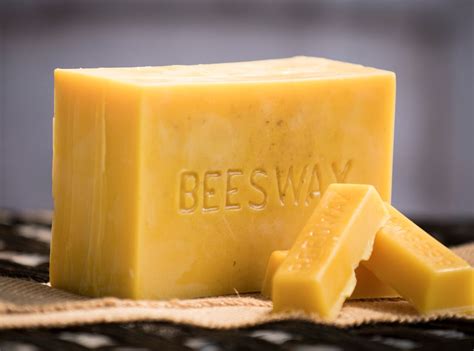 Beeswax Bar 1lb The Beekeepers Daughter Plains Pa Raw Honey