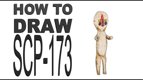 How To Draw Scp 173 The Sculpture Youtube
