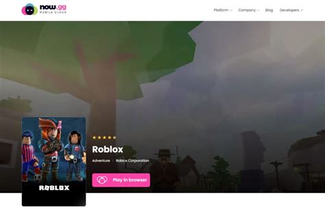 Roblox Nowgg Play Roblox On A Browser With Steps