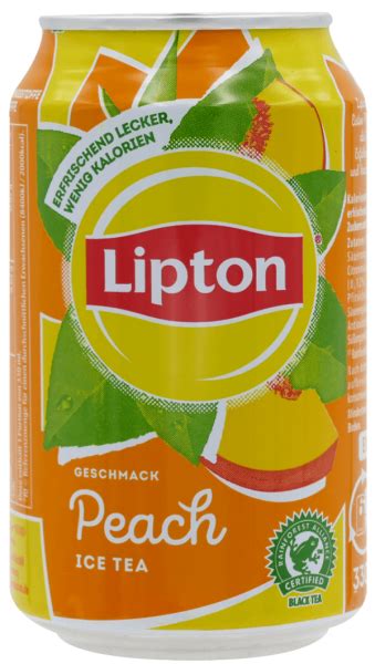 Lipton Ice Tea Peach 24 X 033 Liter Dosen De Five Star Trading Holland