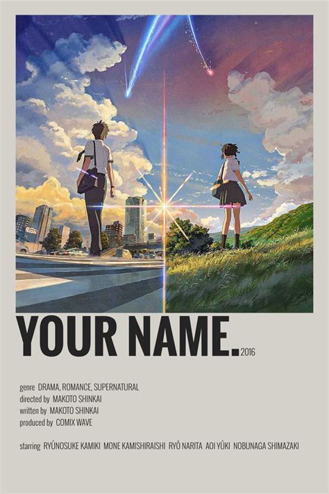 Minimalist Poster Anime Printables Anime Movies Anime Cover Photo