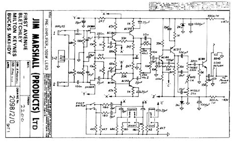 Marshall Amp Wiring Diagrams