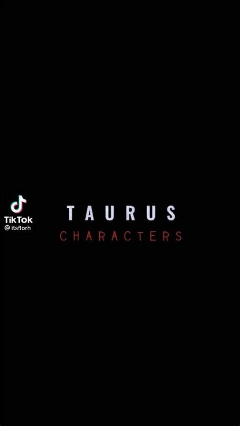 Taurus Anime Characters Vidéo Film Anime Personnages Danimés