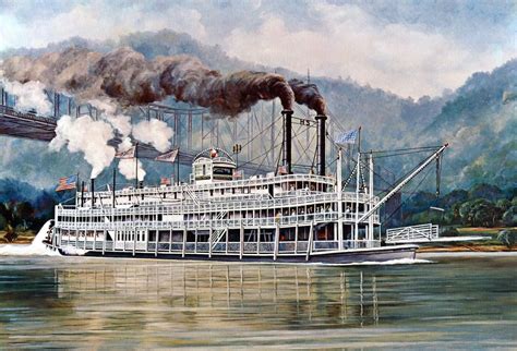 Online Museum Dave Thomson Wing Ohio River River Boat